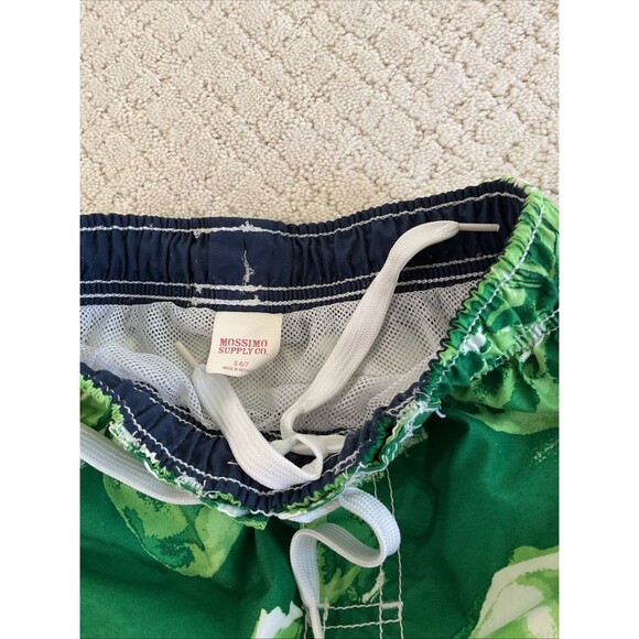 Mossimo Swim Trunks Boy’s Size S(6/7) Tropical Board Shorts Beach Vibrant.EUC - Picture 6 of 7